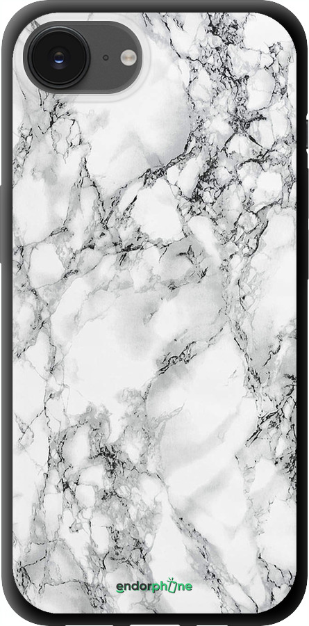 TPU чехол Мармур білий для Apple iPhone 16e - 4480b-3971 изображение 