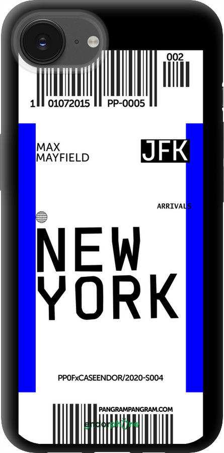 TPU чехол New York для Apple iPhone SE 4 - 4861b-3652 изображение 