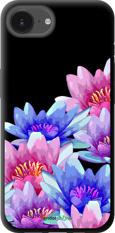 TPU чехол Лотос для Apple iPhone SE 4 - 4862b-3652 изображение 