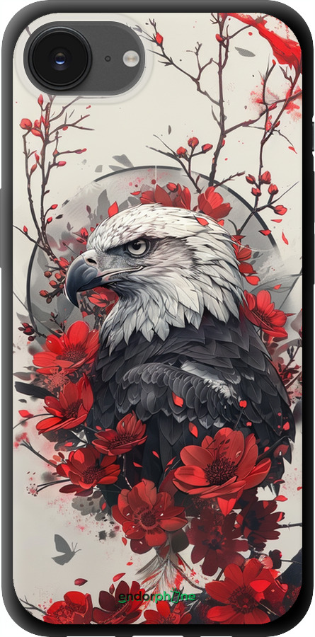 TPU чехол Рубиновый орел для Apple iPhone SE 4 - 6103b-3652 изображение 