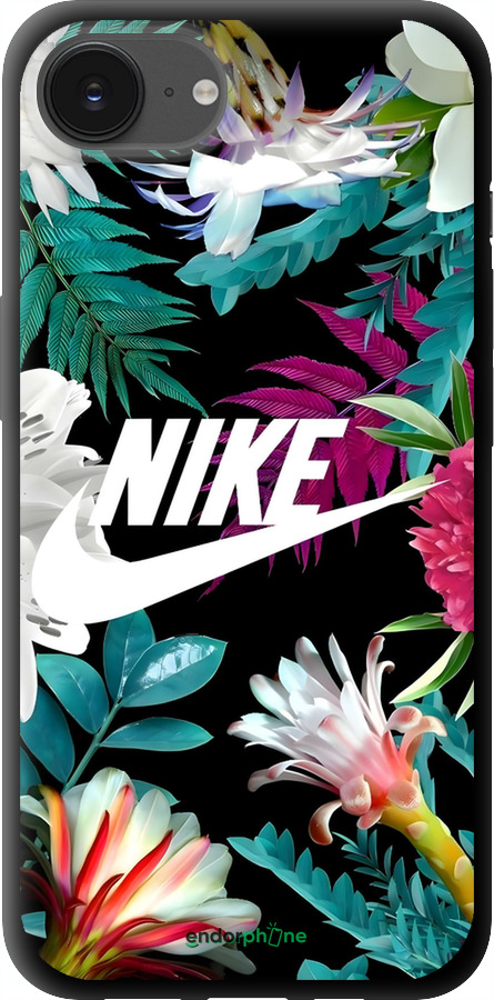 TPU чехол Nike для Apple iPhone SE 4 - 6378b-3652 изображение 
