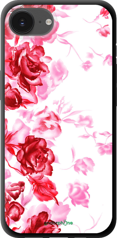 TPU чехол Нарисованные розы для Apple iPhone 16e - 724b-3971 изображение 