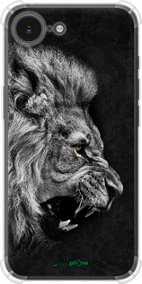 Силикон с усиленными углами чехол Лев для Apple iPhone SE 4 - 1080sp-3652 изображение 