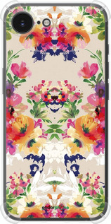 Силикон с усиленными углами чехол Цветочный узор для Apple iPhone SE 4 - 1083sp-3652 изображение 