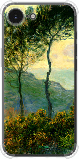 Силикон с усиленными углами чехол Клод Моне для Apple iPhone SE 4 - 1193sp-3652 изображение 