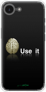 Силіконовий протиударний с посиленими кутами чехол Use it для Apple iPhone 16e - 207sp-3971 изображение 