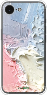 Силикон с усиленными углами чехол Пастель v1 для Apple iPhone SE 4 - 3981sp-3652 изображение 