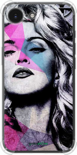 Силіконовий протиударний с посиленими кутами чехол Art-Madonna для Apple iPhone SE 4 - 4131sp-3652 изображение 