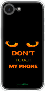 Силіконовий протиударний с посиленими кутами чехол Донт тач зе фон для Apple iPhone 16e - 4261sp-3971 изображение 