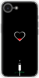 Силикон с усиленными углами чехол Подзарядка сердца для Apple iPhone SE 4 - 4274sp-3652 изображение 