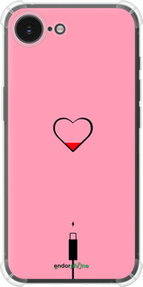 Силіконовий протиударний с посиленими кутами чехол Підзарядка серця1 для Apple iPhone SE 4 - 4275sp-3652 изображение 