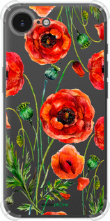 Силикон с усиленными углами чехол Нарисованные маки для Apple iPhone SE 4 - 4278sp-3652 изображение 