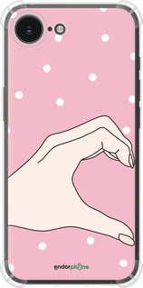 Силикон с усиленными углами чехол Половинка сердца для Apple iPhone SE 4 - 4340sp-3652 изображение 