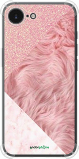 Силіконовий протиударний с посиленими кутами чехол Рожеві текстури для Apple iPhone 16e - 4343sp-3971 изображение 