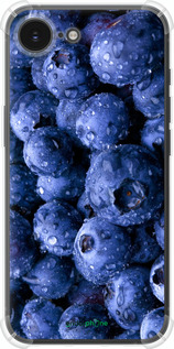 Силикон с усиленными углами чехол Голубика для Apple iPhone SE 4 - 4459sp-3652 изображение 