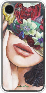 Силіконовий протиударний с посиленими кутами чехол Head Flower для Apple iPhone SE 4 - 4460sp-3652 изображение 