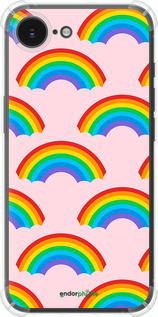 Силикон с усиленными углами чехол Rainbows для Apple iPhone 16e - 4478sp-3971 изображение 