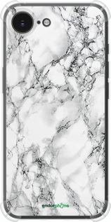 Силикон с усиленными углами чехол Мрамор белый для Apple iPhone SE 4 - 4480sp-3652 изображение 