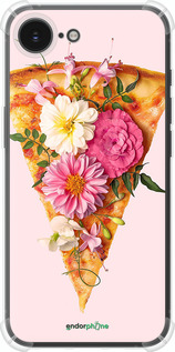 Силикон с усиленными углами чехол pizza для Apple iPhone 16e - 4492sp-3971 изображение 