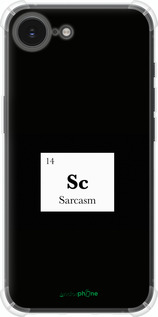 Силикон с усиленными углами чехол Сарказм для Apple iPhone SE 4 - 4501sp-3652 изображение 