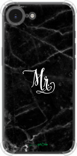 Силикон с усиленными углами чехол Мрамор1 для Apple iPhone 16e - 4582sp-3971 изображение 