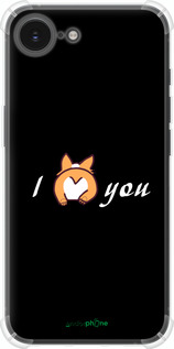 Силикон с усиленными углами чехол Люблю для Apple iPhone SE 4 - 4586sp-3652 изображение 