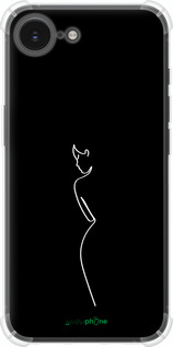 Силикон с усиленными углами чехол Силуэт1 для Apple iPhone SE 4 - 4590sp-3652 изображение 