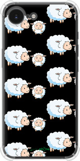 Силикон с усиленными углами чехол Овечки1 для Apple iPhone SE 4 - 4637sp-3652 изображение 