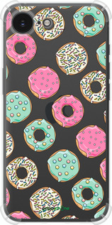 Силикон с усиленными углами чехол Пончики 1 для Apple iPhone SE 4 - 4657sp-3652 изображение 