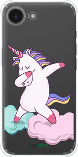 Силикон с усиленными углами чехол Единорог для Apple iPhone SE 4 - 4702sp-3652 изображение 