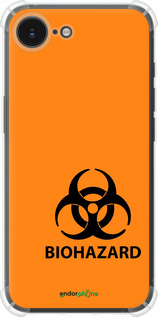 Силіконовий протиударний с посиленими кутами чехол biohazard 33 для Apple iPhone SE 4 - 4851sp-3652 изображение 