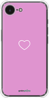 Силикон с усиленными углами чехол Сердце 2 для Apple iPhone SE 4 - 4863sp-3652 изображение 