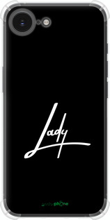 Силикон с усиленными углами чехол Lady 2 для Apple iPhone SE 4 - 4867sp-3652 изображение 