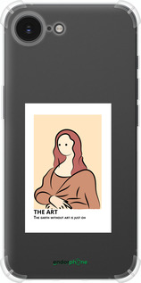 Силикон с усиленными углами чехол The art для Apple iPhone 16e - 4890sp-3971 изображение 