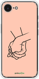 Силіконовий протиударний с посиленими кутами чехол Руки для Apple iPhone SE 4 - 4896sp-3652 изображение 