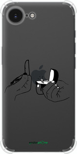 Силикон с усиленными углами чехол Предложение для Apple iPhone SE 4 - 4898sp-3652 изображение 