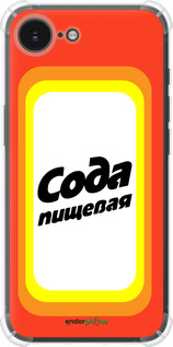 Силикон с усиленными углами чехол Сода для Apple iPhone SE 4 - 4901sp-3652 изображение 