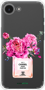 Силикон с усиленными углами чехол Chanel для Apple iPhone SE 4 - 4906sp-3652 изображение 