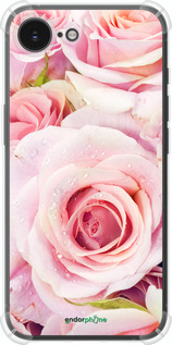 Силикон с усиленными углами чехол Розы для Apple iPhone SE 4 - 525sp-3652 изображение 