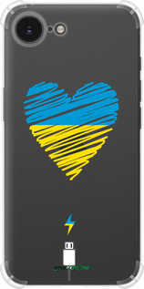 Силикон с усиленными углами чехол Подзарядка сердца v2 для Apple iPhone SE 4 - 5295sp-3652 изображение 