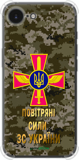 Силіконовий протиударний с посиленими кутами чехол ПС ЗСУ для Apple iPhone SE 4 - 5305sp-3652 изображение 