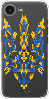 Силикон с усиленными углами чехол Герб Украины v3 для Apple iPhone SE 4 - 5313sp-3652 изображение 