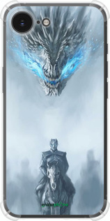 Силіконовий протиударний с посиленими кутами чехол № 5352 для Apple iPhone SE 4 - 5352sp-3652 изображение 