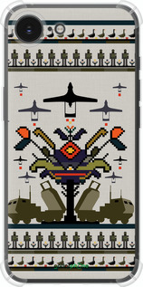 Силикон с усиленными углами чехол Вышиванка UA для Apple iPhone SE 4 - 5446sp-3652 изображение 