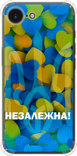 Силикон с усиленными углами чехол Незалежна для Apple iPhone 16e - 5447sp-3971 изображение 