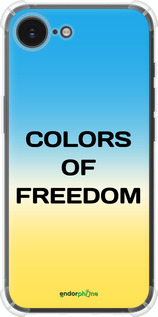 Силикон с усиленными углами чехол Colors of Freedom для Apple iPhone SE 4 - 5453sp-3652 изображение 