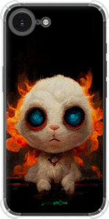 Силіконовий протиударний с посиленими кутами чехол Бавовнятко для Apple iPhone SE 4 - 5466sp-3652 изображение 