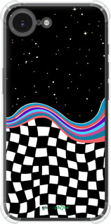 Силикон с усиленными углами чехол Абстрактный космос для Apple iPhone 16e - 5512sp-3971 изображение 