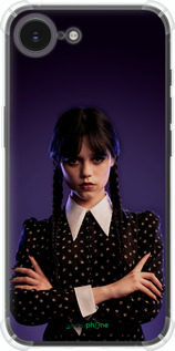 Силіконовий протиударний с посиленими кутами чехол Wednesday v3 для Apple iPhone SE 4 - 5517sp-3652 изображение 