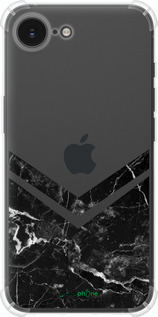 Силіконовий протиударний с посиленими кутами чехол Мармуровий шеврон для Apple iPhone SE 4 - 5570sp-3652 изображение 